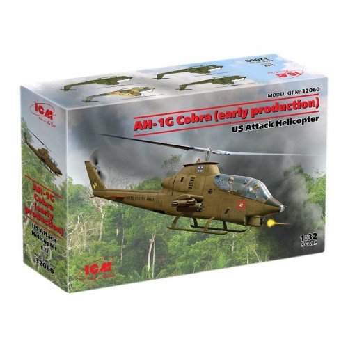 1/32 ICM  US Attack Helicopter AH-1G Cobra (early production) 32060