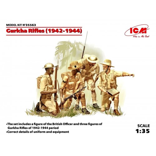 1/35 ICM Gurkha Rifles (1942-1944) 35563 