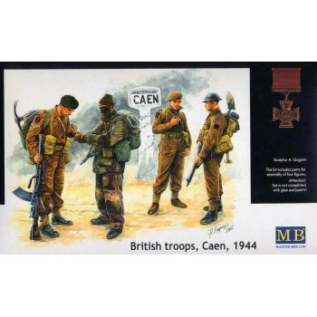 1/35 Master Box British Troops, Caen, 1944 3512
