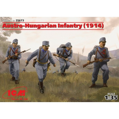 1/35 ICM Austro-Hungarian Infantry ( 1914 ) 35673 
