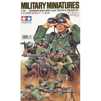 1/35 Tamiya German Machine Gun Troops Infantry WWII 35038