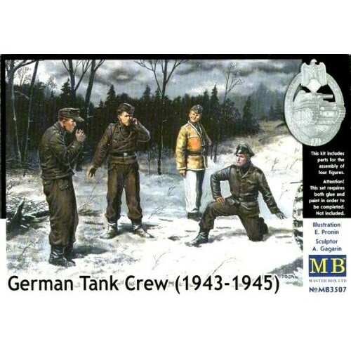 1/35 Master Box  German Tank Crew ( 1943-1945 ) 3507