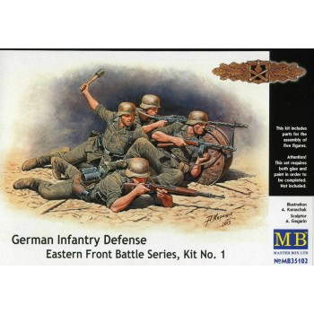 1/35 Master Box German infantry defence Eastern Front 35102
