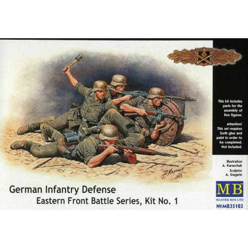1/35 Master Box German infantry defence Eastern Front 35102