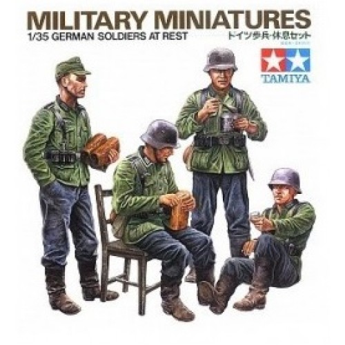 1/35 Tamiya German Soldiers at rest  35129