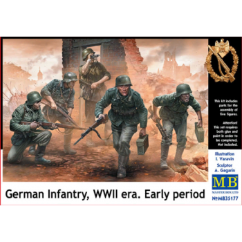1/35 Master Box German Infantry WWII era Early period 35177 