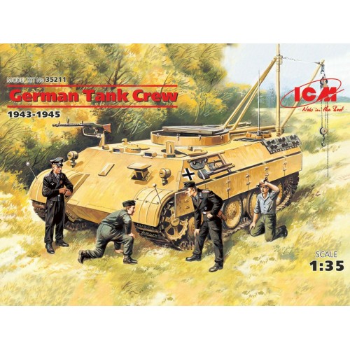 1/35 ICM German Tank Crew 1943-1945 35211