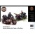 1/35 MasterBox  WWII German Motorcycle Troops (1 Bike and 4 Figures) 3548F