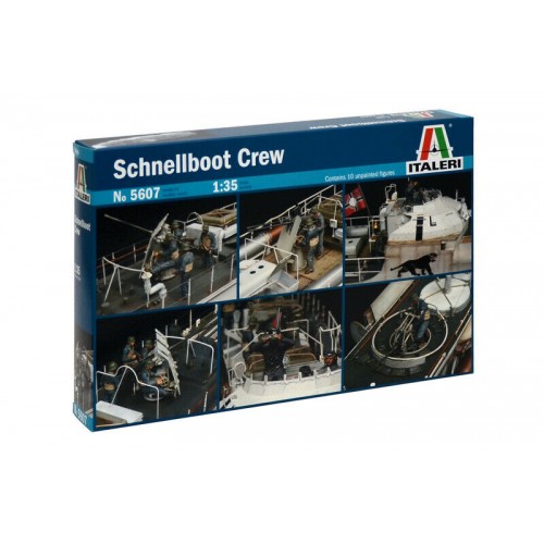 1/35 Italeri German Kriegsmarine Schnellboot Crew 5607