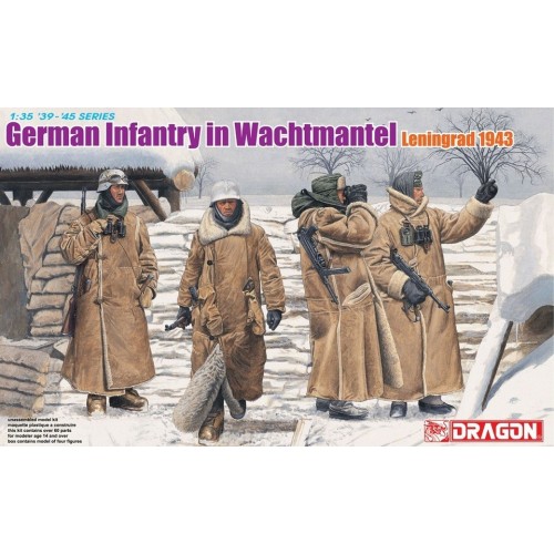 1/35 Dragon German Infantry in Wachmantel Leningrad 1943 6518