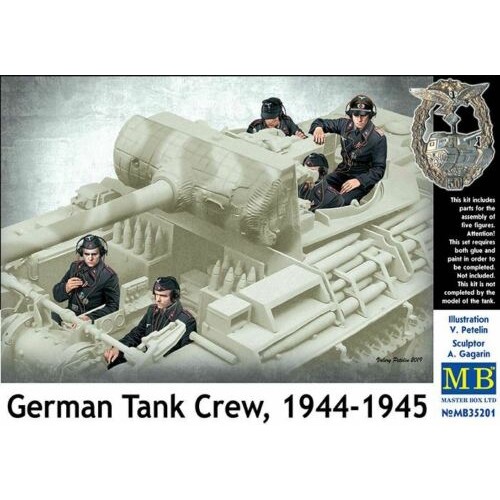 1/35 Master Box German Tank Crew 1944-1945 35201