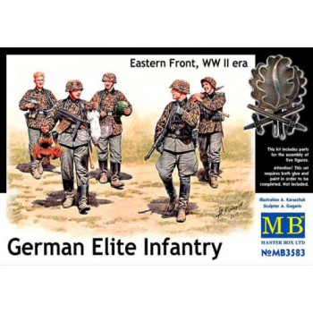 1/35 Master Box WWII German Elite Infantry, Eastern Front 3583