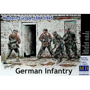 1/35 Master Box German Infantry, Western Europe, 1944-1945 3584