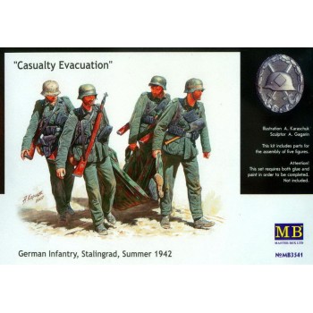 1/35 MasterBox Casualty German Infantry 1942  3541