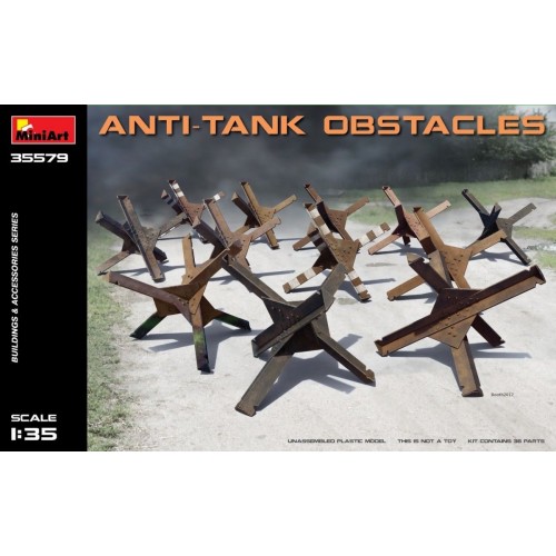 1/35 Miniart Anti-Tank Obstacles 35579