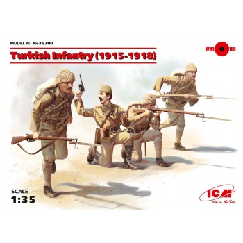 1/35 ICM Models Turkish Infantry 1915-1918 35700
