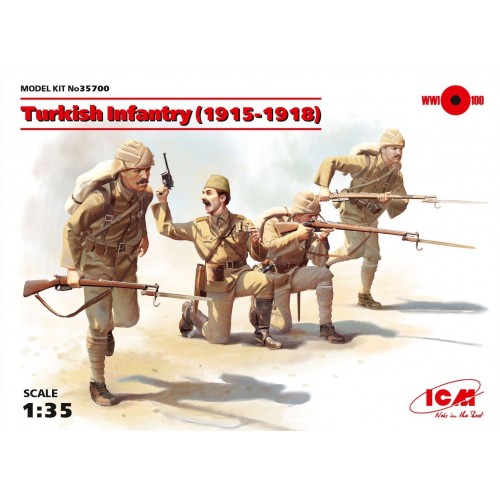 1/35 ICM Models Turkish Infantry 1915-1918 35700