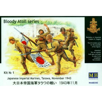 1/35 MasterBox WWII Japanese Imperial Marines (Pacific War) 1943 3542