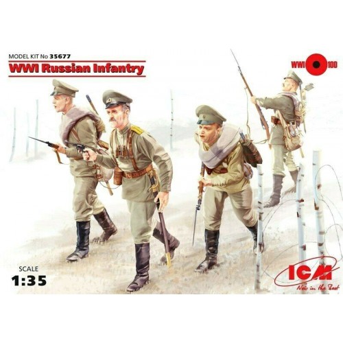 1/35 ICM WWI Russian Infantry 35677