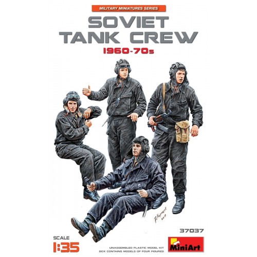1/35 MiniArt Soviet Tank Crew 1960-70s - 5 figures 37037