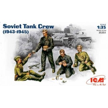 1/35 ICM WW II Soviet Tank Crew 1943-45 35351