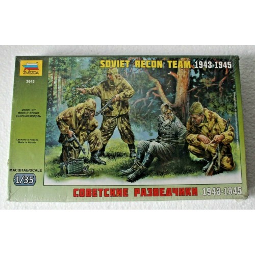1/35 Zvezda Soviet Recon Team 1943-1945 3643