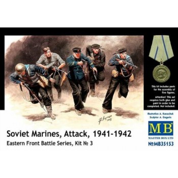 1/35 Master Box Soviet Marines, Attack 1941-1942 Easter Front 35153 