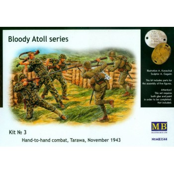 1/35 MasterBox Hand-to-hand Combat Tarawa 1943 3544