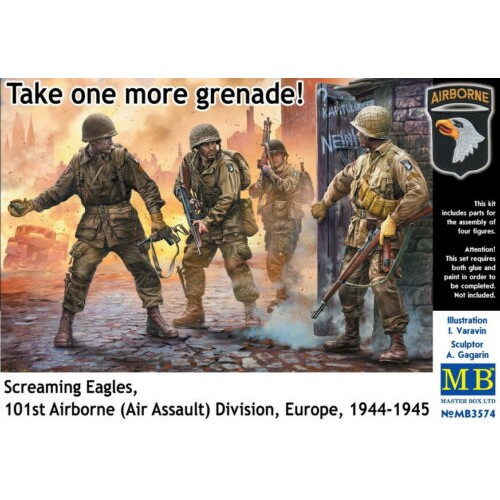 1/35 Master Box Take one more grenade! Screaming Eagles 1944-1945 3574 
