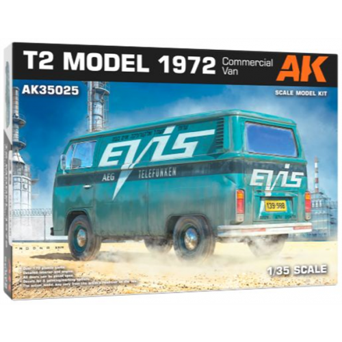 1/35 AK T2 Model 1972 Commercial Van 35025