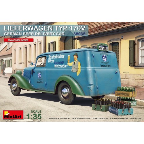 1/35 MiniArt Lieferwagen Typ 170V German beer delivery car 38035