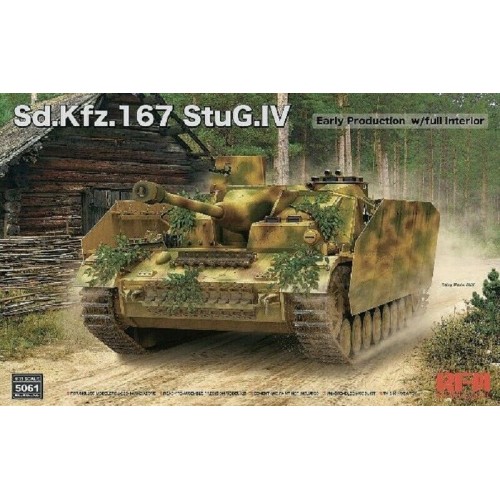 1/35 RYE FIELD SD.KFZ.167 STUG IV EARLY FULL INTERIOR RFM5061
