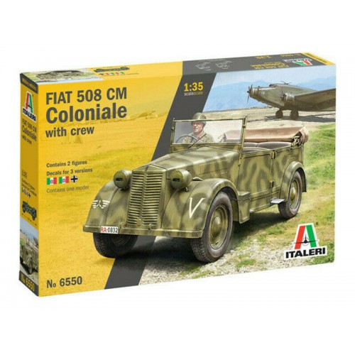 1/35 Italeri Fiat 508 CMcolonial with crew 6550