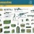 1/35 Italeri  WWII Allies Weapons and Accessories 0407