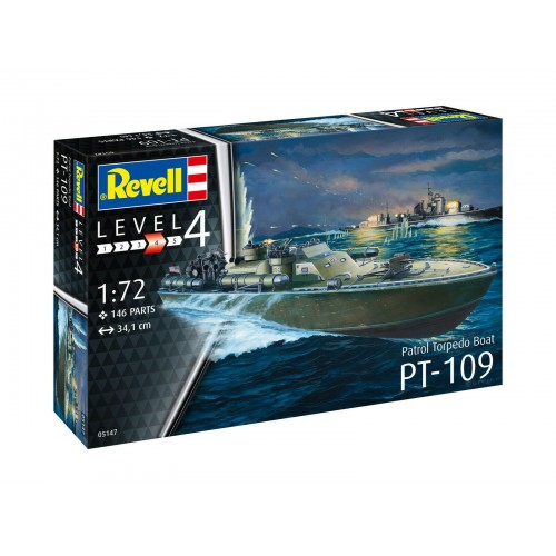 1/72 Revell Patrol Torpedo Boat PT-109 5147