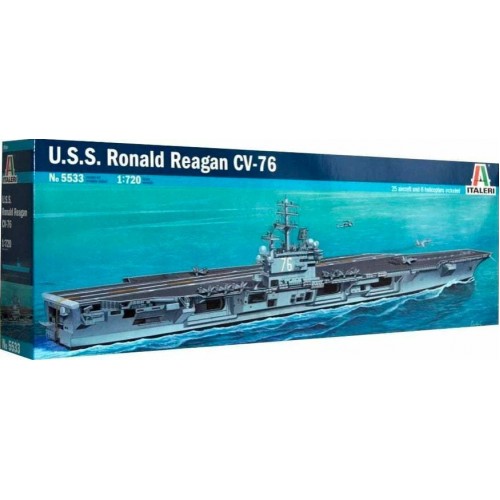1/720 Italeri USS. Ronald Reagan CV-76 5533