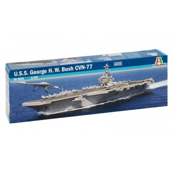 1/720 Italeri U.S.S. GEORGE H.W. BUSH CVN 77  5534