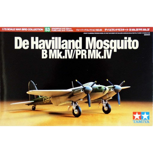 1/72 Tamiya RAF De Havilland Mosquito B Mk.IV/PR Mk.IV 60753 