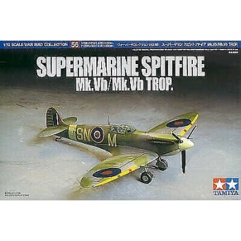 1/72 Tamiya Super Marine Spitfire Mk.Vb/Mk.Vb TROP 60756