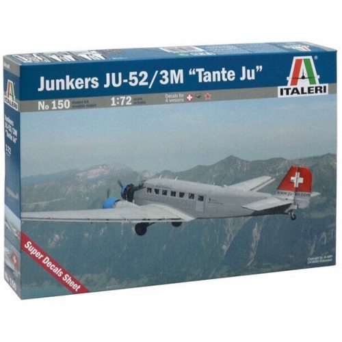 1/72 Italeri JU-52 Civilian 0150