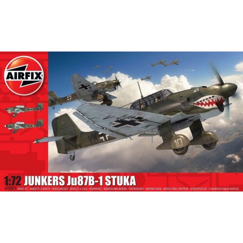 1/72 Airfix  Junkers Ju87 B-1 Stuka 03087A