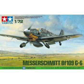 1/72 Tamiya Messerschmitt Bf109 G-6 Plastic Model Kit 60790