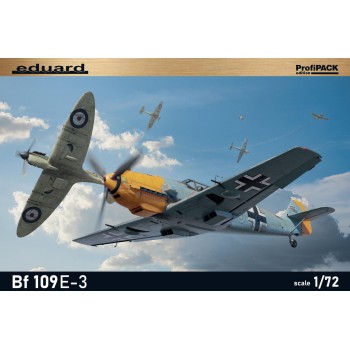 1/72 Eduard Messerschmitt Bf 109E-3 [PROFIPACK edition] 7032