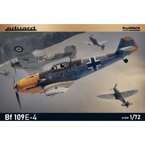1:72 Eduard Messerschmitt Bf 109E-4 [PROFIPACK edition] 7033 