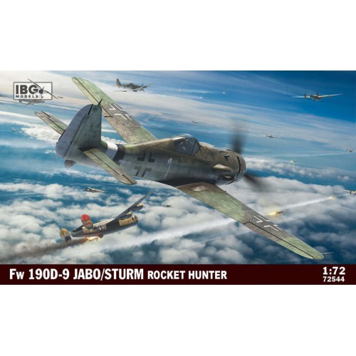 1/72 IBG Models Focke-Wulf Fw-190D-9 JABO/STURM rocket hunter 72544