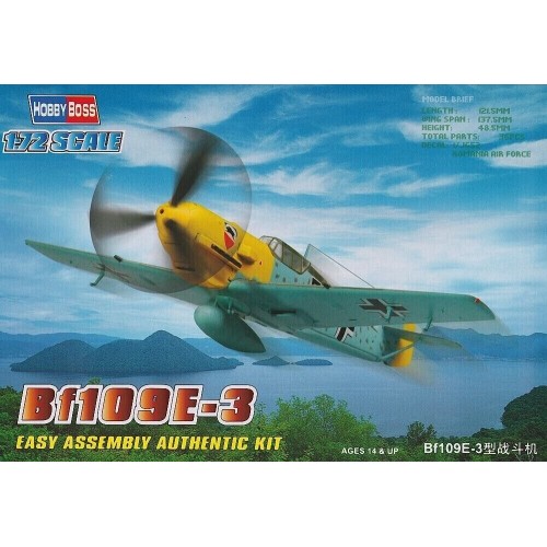 1/72 Hobbyboss BF109E-3 80253