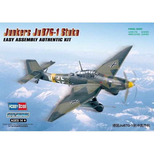 1/72 Hobbyboss Junkers Ju -87G-1 Stuka 80287
