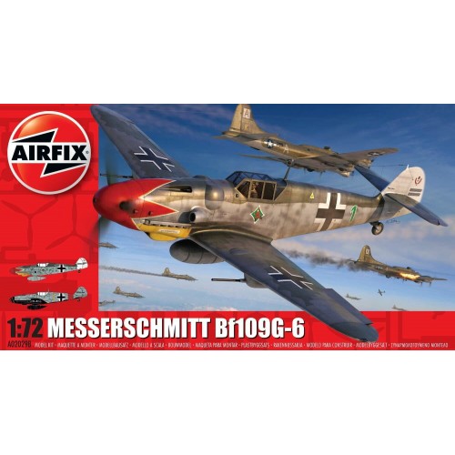 1/72 Airfix Messerschmitt Bf109G-6 A02029B 