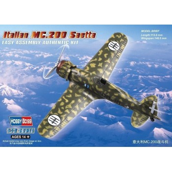 1/72 Hobbyboss Italian MC.200 Saetta 80291