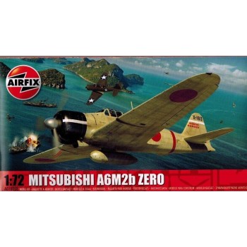 1/72 Airfix Mitsubishi A6M2b Zero 01005B